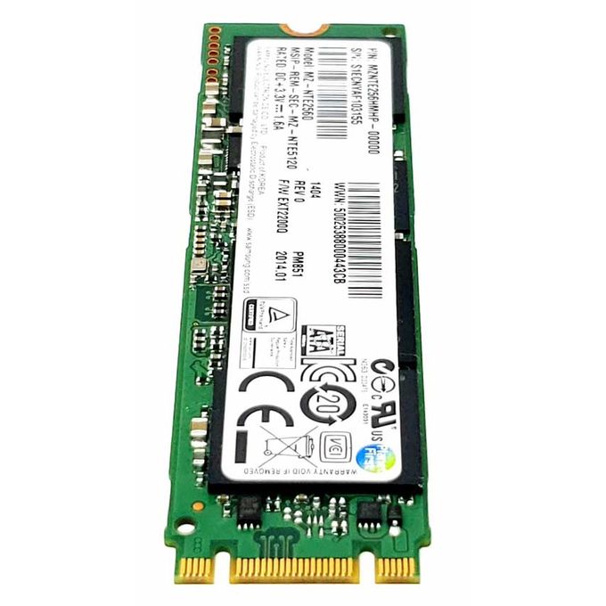 Samsung Disque Dur 256 Go SSD M.2 550 Mo/s